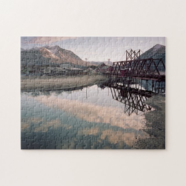 Carcross Yukon Kanada Pussel (Horisontell)