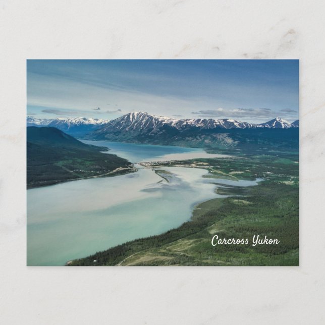 Carcross Yukon Kanada Vykort (Framsida)