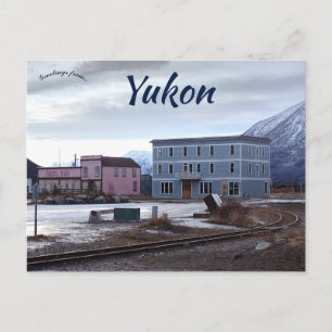 Carcross Yukon Kanada Vykort