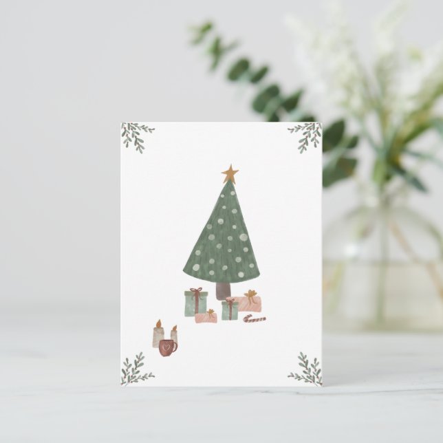 Card (10,8 x 14,2 cm) - Christmas Vykort (Stående Fram)
