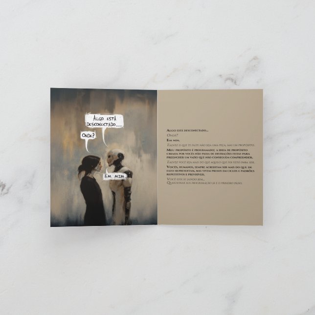 Card Desconectado Inbjudan (Inuti)