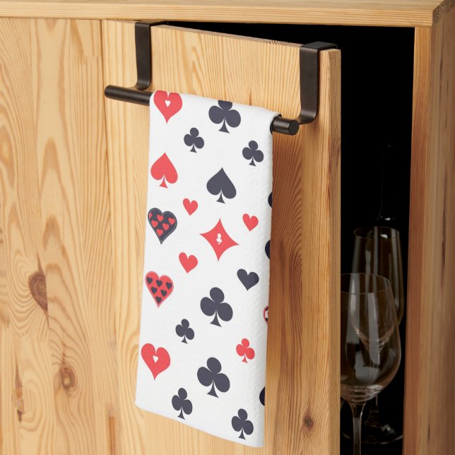Card Kostym Kitchen Towel Kökshandduk (Thirds Fold)