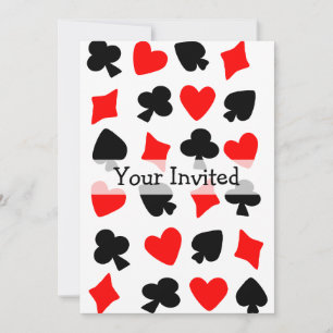 Card Kostym valfri Tillfälle Inbjudningar