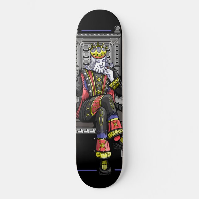 Card Kung Mini Skateboard Bräda 18,5 Cm (Framsida)