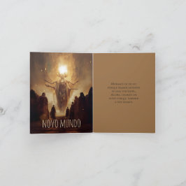 Card Novo Mundo Meddelande