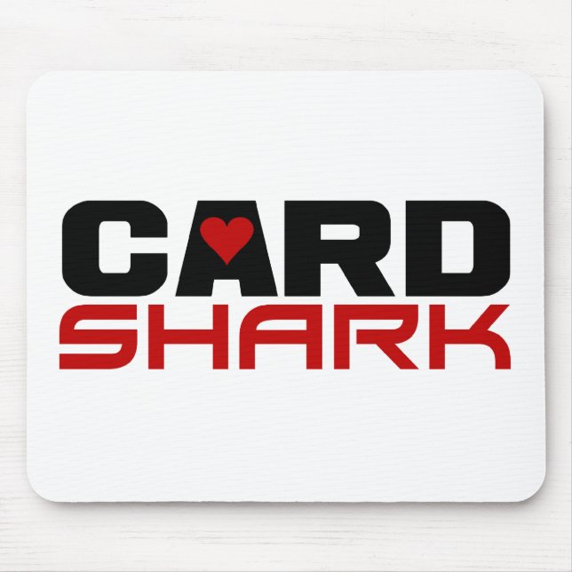 Card Shark mousserande Musmatta (Framsidan)