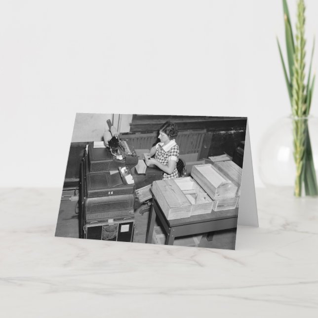 Card Shuffler, 1937 Kort (Framsida)