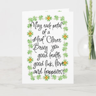 Card-St. Patricks Day Kort