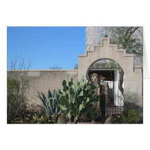 Card- Uppdrag San Xavier del Bac Courtyard OBS Kort