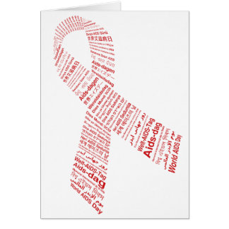 Card: World Aids Day OBS Kort