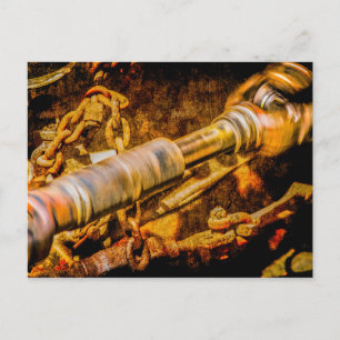 Cardan Shaft - hårt arbetande Vykort