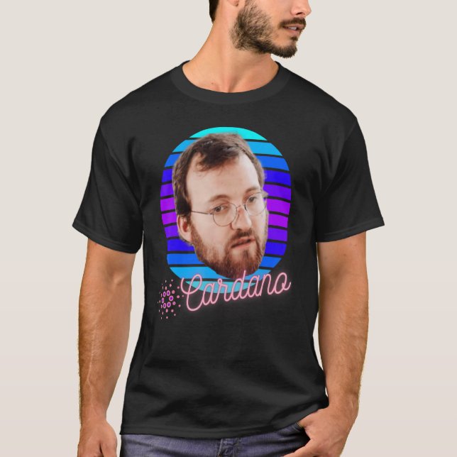 Cardano Charles Hoskinson Blockchain Crypto Crypto T Shirt (Framsida)
