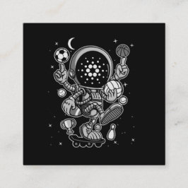Cardano Coin-Crypto Astronaut Tilläggskort