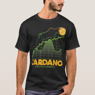 Cardano Cryptocurrency Bull Trader Digital Money W T Shirt