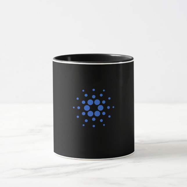 Cardano Logotyp Only Image Mugg (Center)