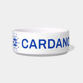 Cardano Logotyp Pet Bowl