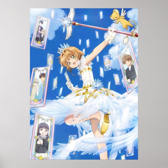 Cardcaptor Sakura i Blue Poster (Framsidan)
