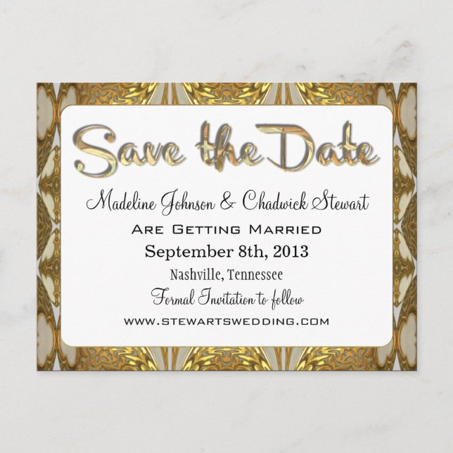 Cardellastine Spara datum Meddelande Vykort (Framsida)