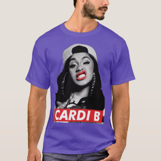 Cardi B Rappare tjej T Shirt