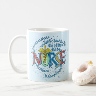 Cardiac Care Nurse Motto Kaffemugg