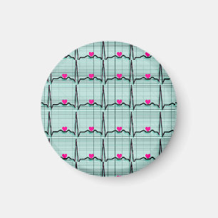 Cardiac EKG Strips Magnet