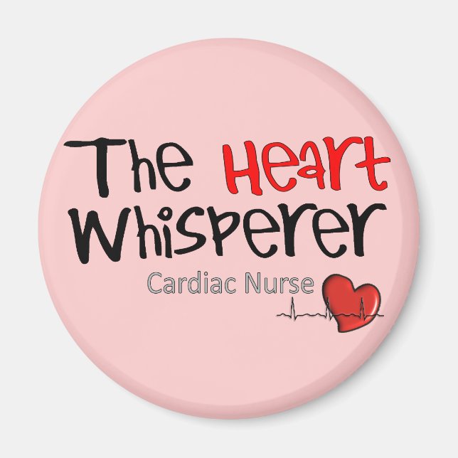 Cardiac Nurse T-Shirts & Gifts Magnet (Framsidan)