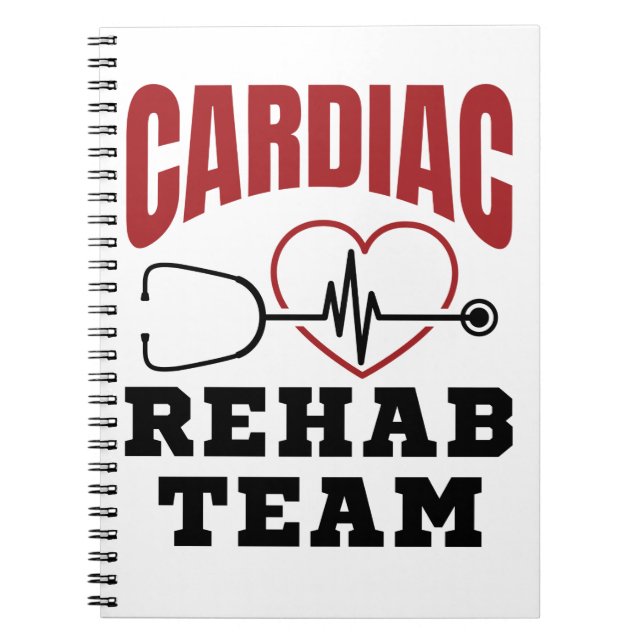 Cardiac Rehab Team Cardiolog Nurse Anteckningsbok (Framsidan)