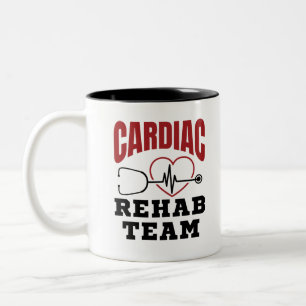 Cardiac Rehab Team Cardiolog Nurse Två-Tonad Mugg