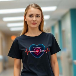 Cardiac Sonographer | Echo Tech | Heartslag T Shirt