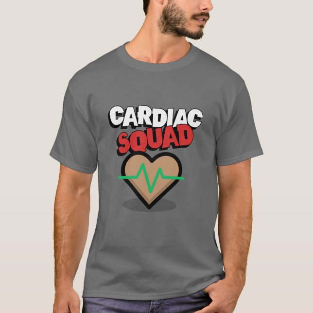 Cardiac Squad Nurse Department T Shirt (Framsida)