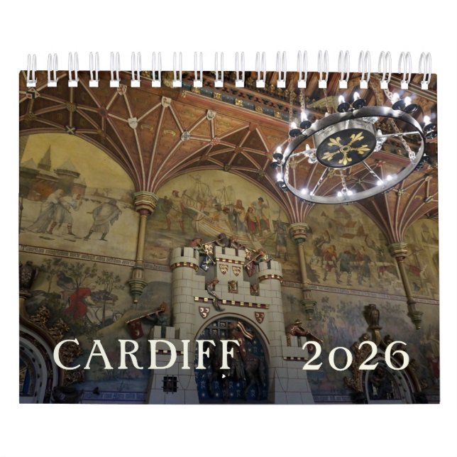 Cardiff 2026 CALENDAR Kalender (Omslag)