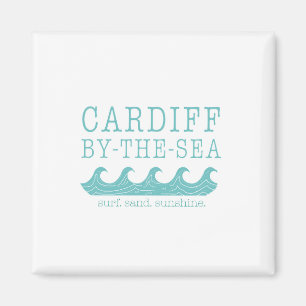 Cardiff av Sea Print - San Diego Encinitas Magnet