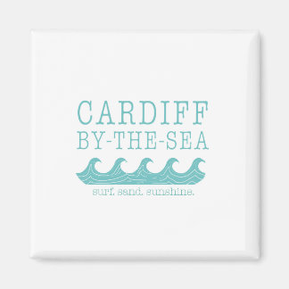 Cardiff av Sea Print - San Diego Encinitas Magnet