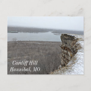 Cardiff Backe Hannibal Missouri Postcard Vykort