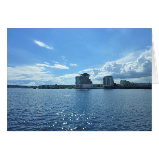 Cardiff Bay, Cardiff, Wales Hälsningskort (Framsidan Horizontal)