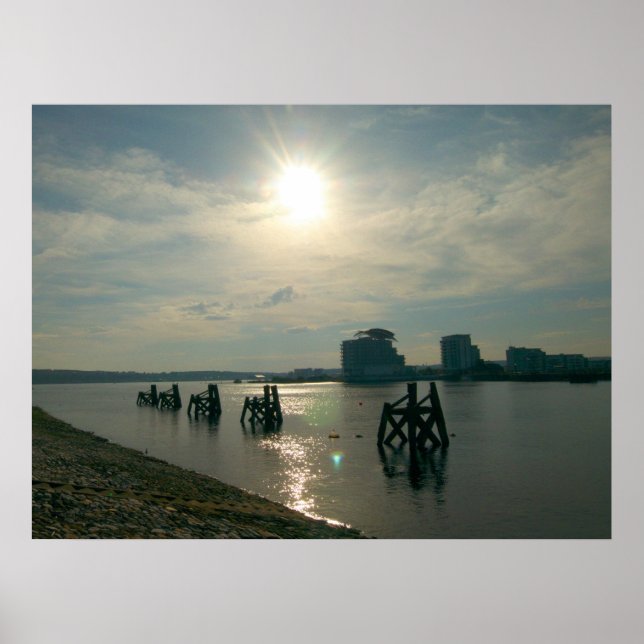 Cardiff Bay Poster (Framsidan)