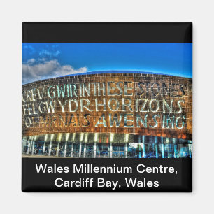 Cardiff Bay Wales Millennium Center, Britain Arts Magnet