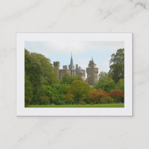 Cardiff Castle (Borderade) Visitkort