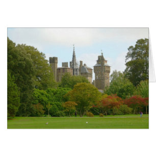 Cardiff Castle Hälsningskort