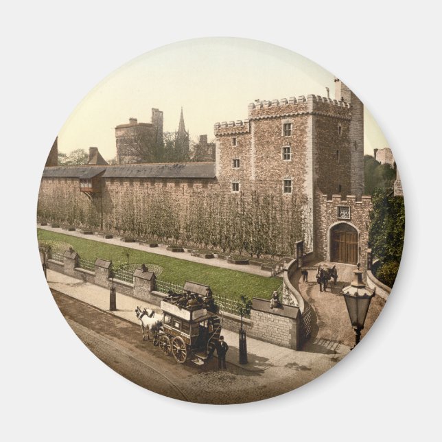 Cardiff Castle I, Cardiff, Wales Magnet (Framsidan)