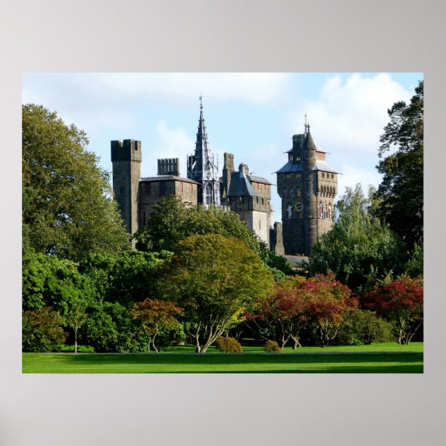 Cardiff Castle II Poster (Framsidan)