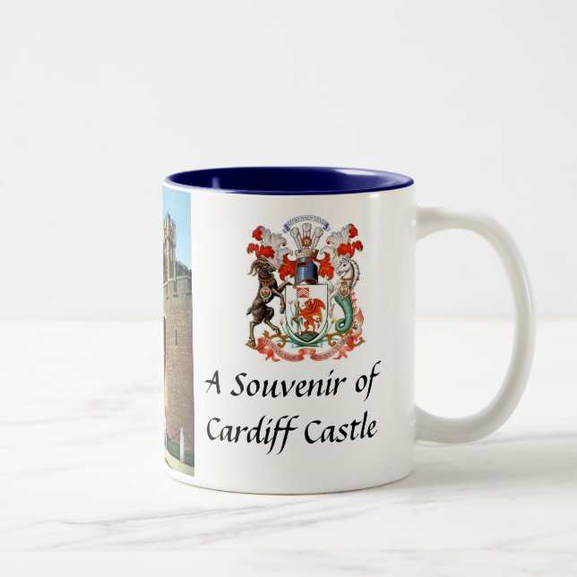 Cardiff Castle Souvenir Mugg (Höger)