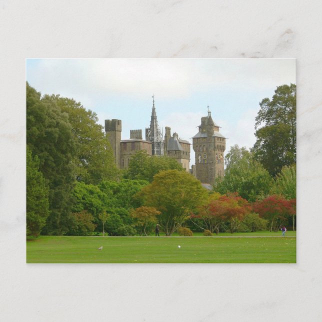Cardiff Castle Vykort (Framsida)
