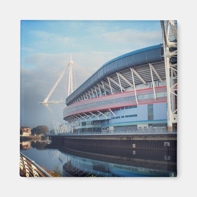 Cardiff Millennium Stadium Magnet (Framsidan)