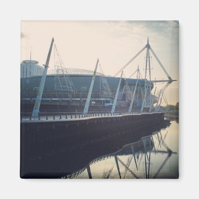 Cardiff Millennium Stadium Magnet (Framsidan)
