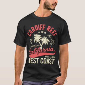 Cardiff Reef Surfa Camp San Diego Väster Califo T Shirt