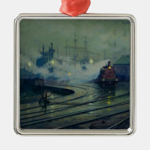 Cardiff skeppsdockor, 1896 julgransprydnad metall