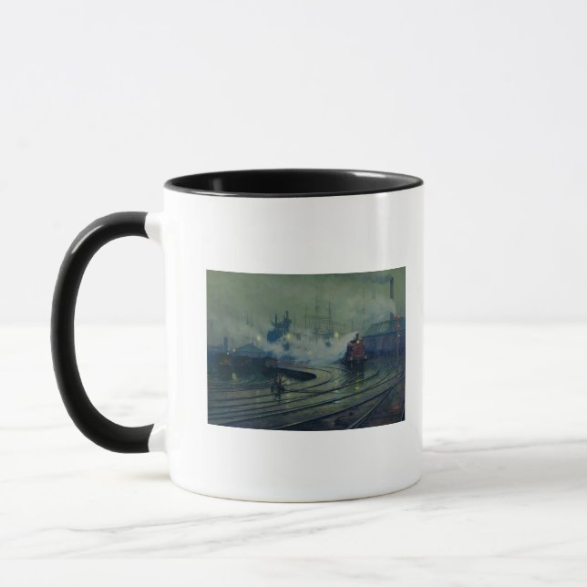 Cardiff skeppsdockor, 1896 mugg (Vänster)