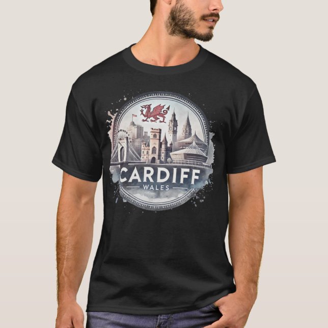 Cardiff T Shirt (Framsida)