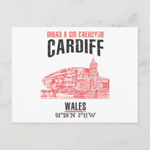 Cardiff Vykort